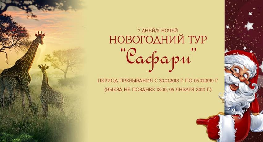 Новогодний тур «Сафари» в санатории Арника Кисловодск 